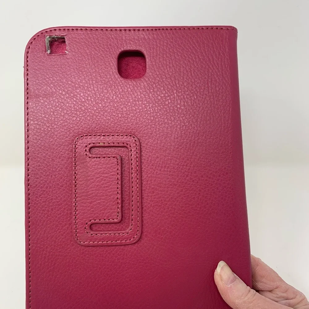 Samsung Red Leather Tablet Case